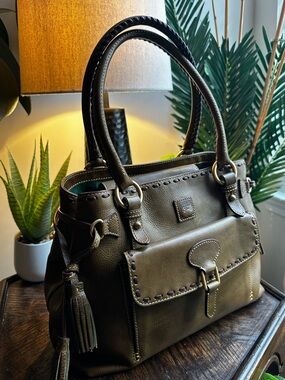 Dooney & Bourke Florentine Tote in Moss Green